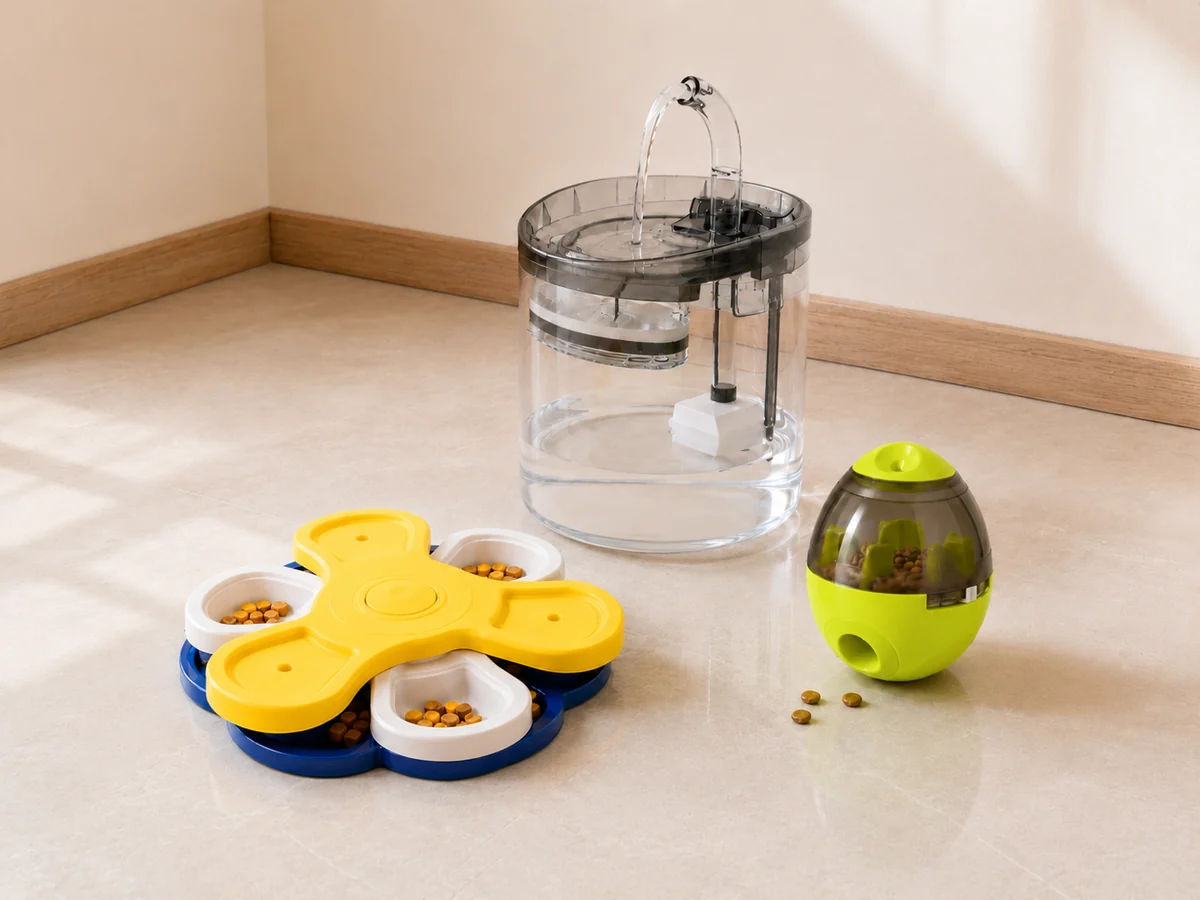 Kit de agua y bienestar para gatos