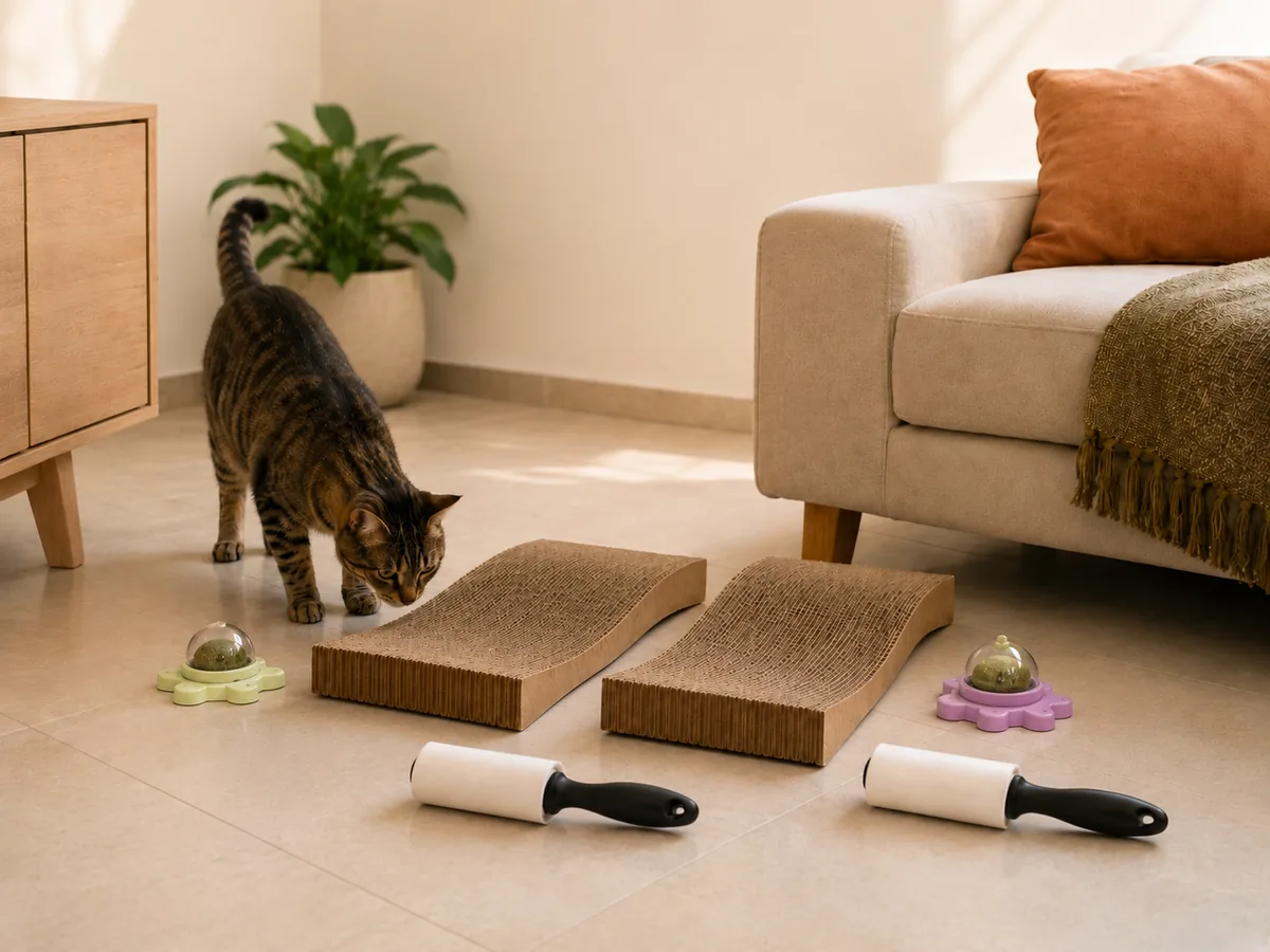 Kit de rascado y cuidado de casa